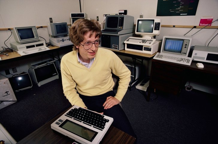 bill gates ketika muda