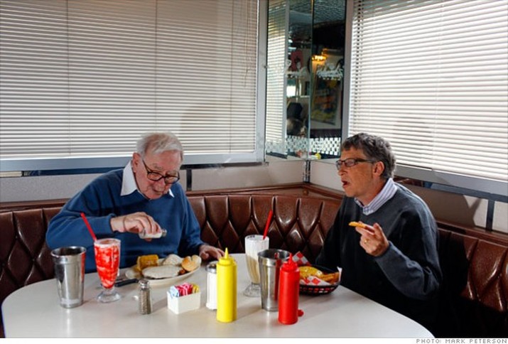 bill gates makan