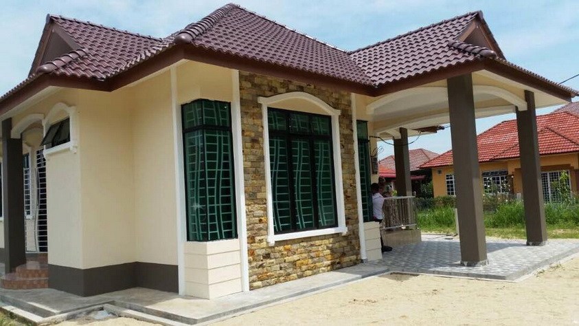 bina rumah banglo