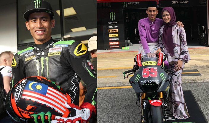 biodata hafizh syahrin pelumba motogp 1