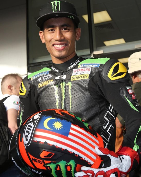 biodata hafizh syahrin pelumba motogp 2