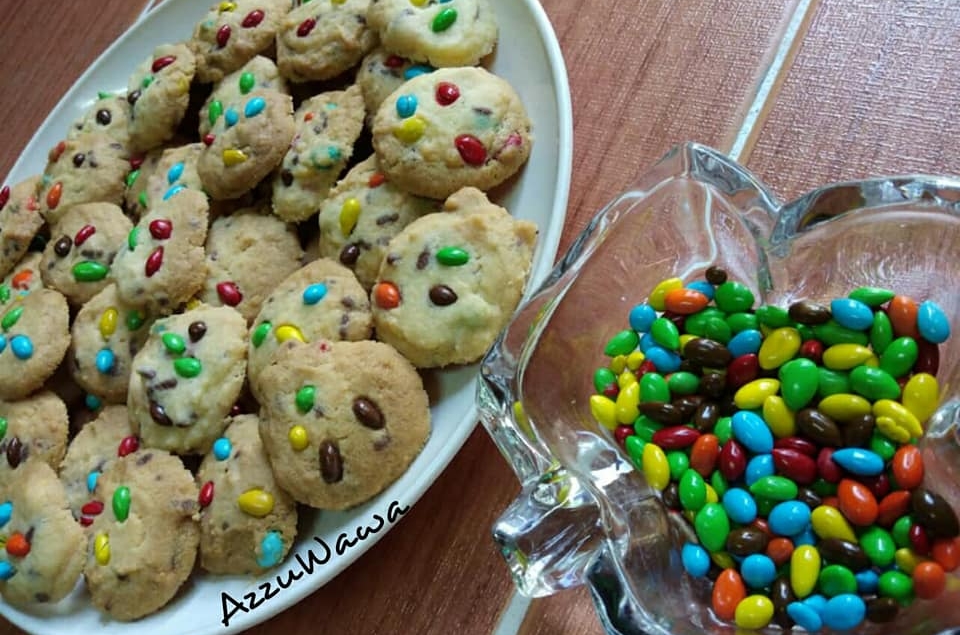 biskut coklat kuaci 1