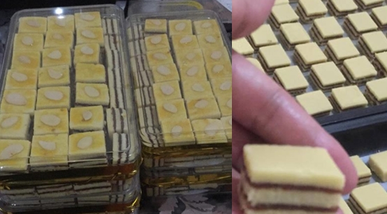 biskut lapis kurma