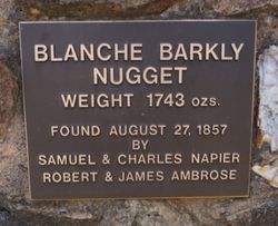 blanche barkly nugget