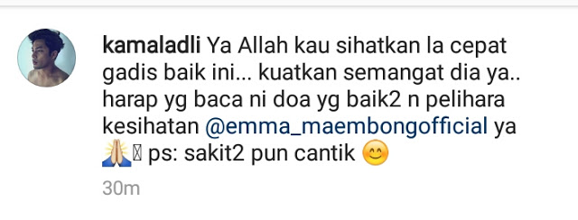 bodoh tu simpan sikit kamal adli marah netizen pertikai kapsyen foto bersama emma 11e12