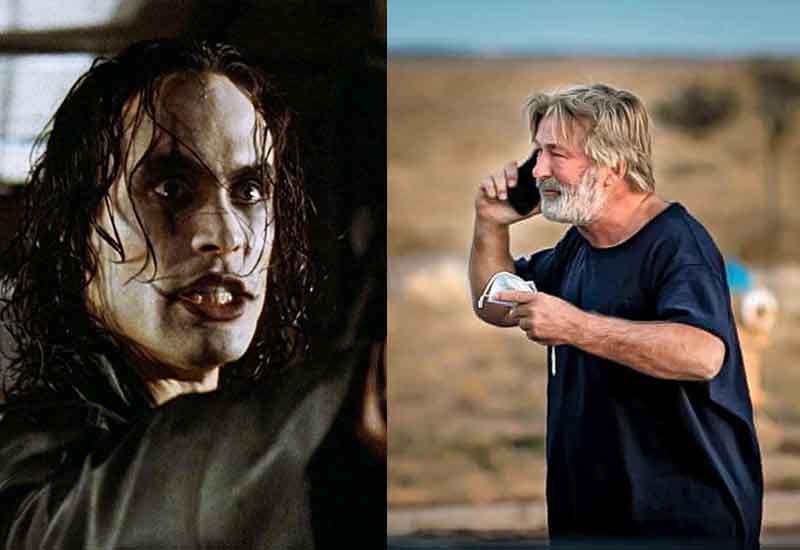 brandon lee alec baldwin kematian pengambaran