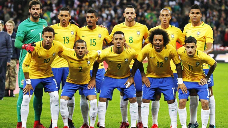 brazil 5 pasukan piala dunia 2018 yang memiliki pemain bintang paling ramai 268