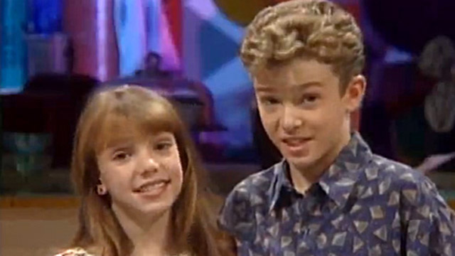 britney spear dan justin timberlake dalam mickey mouse club