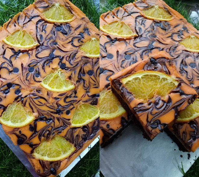 brownies orange