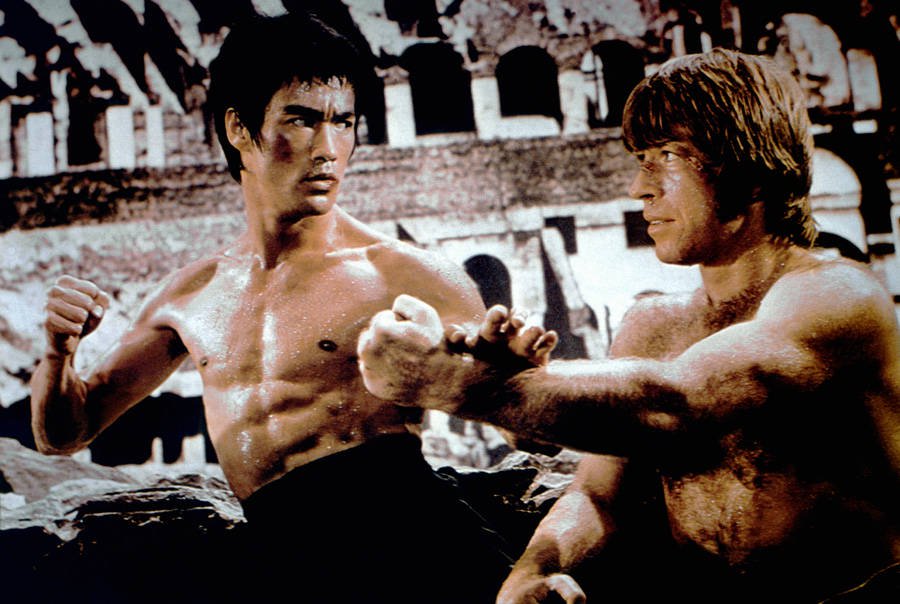 bruce lee dan chuck norris