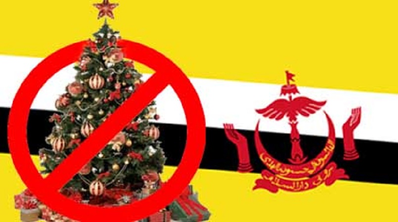 brunei haramkan krismas