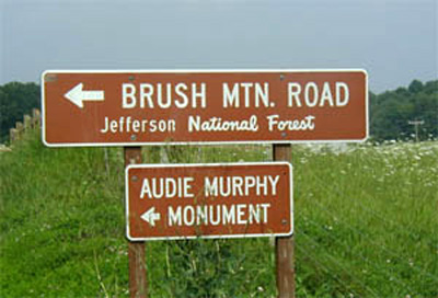 brush mountain kawasan monumen