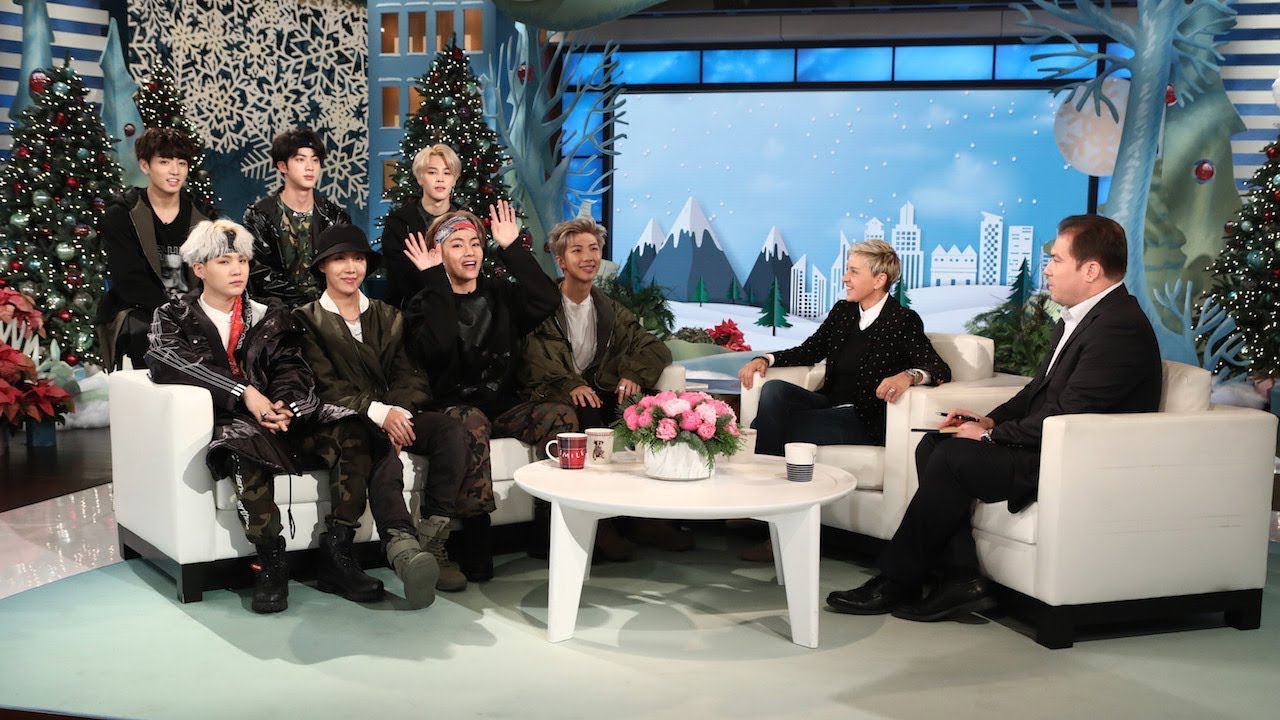 bts dan ellen degeneres