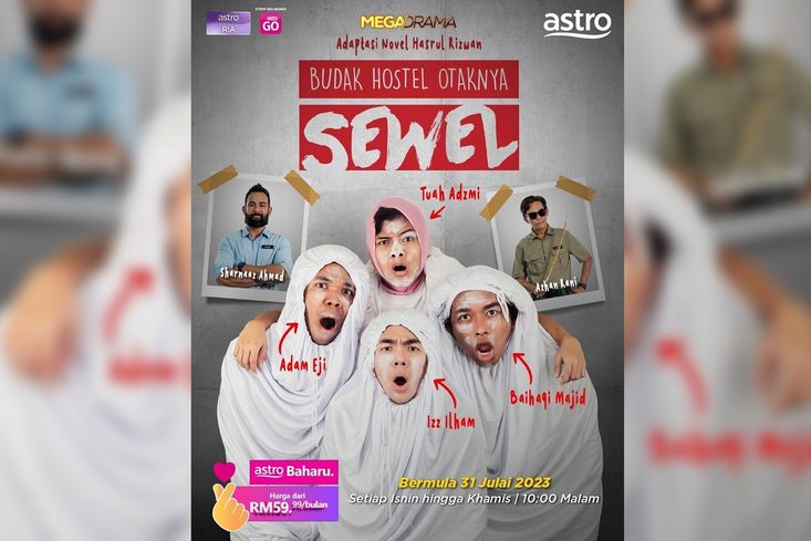 budak hostel otaknya sewel