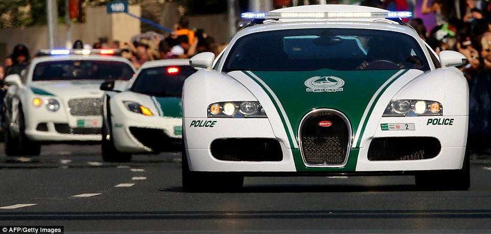 bugatti veyron milik polis dubai