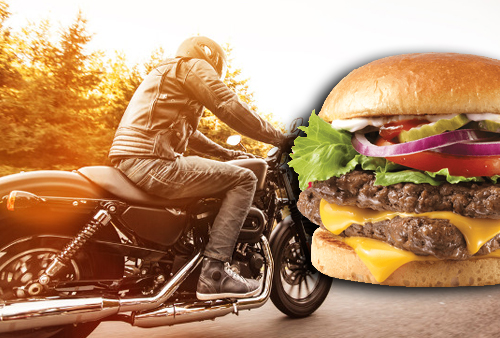 burger dan harley davidson