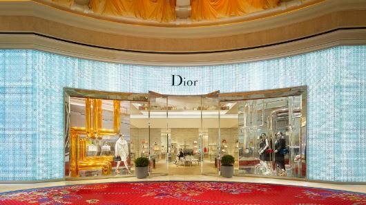 butik christian dior di wynn plaza