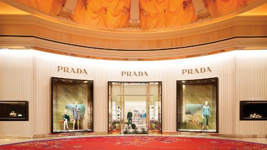 butik prada di wynn plaza