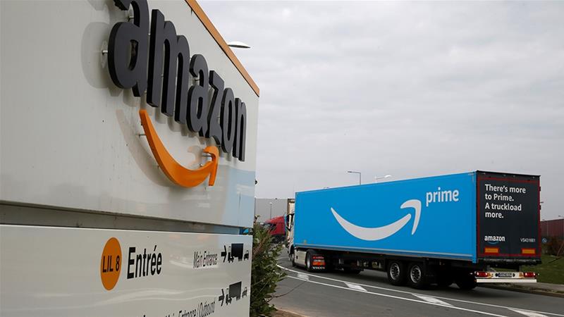 cawangan gudang amazon di perancis