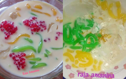 cendol homemade tanpa kapur