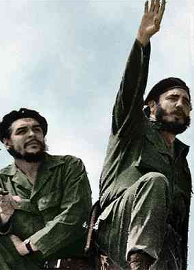 che guevara dan fidel castro