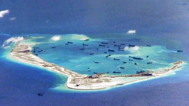 china berebut pulau kecil di laut china selatan