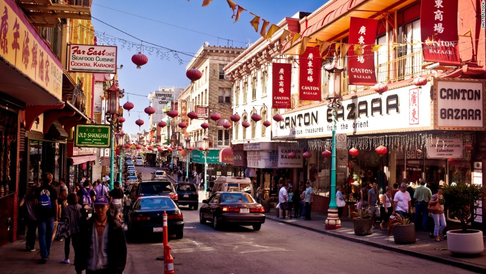 chinatown di san francisco california