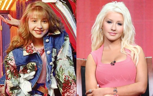 christina aguilera bintang yang memulakan kerjaya bersama disney