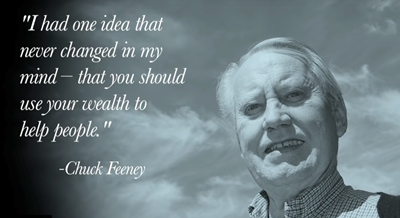 chuck feeney quote