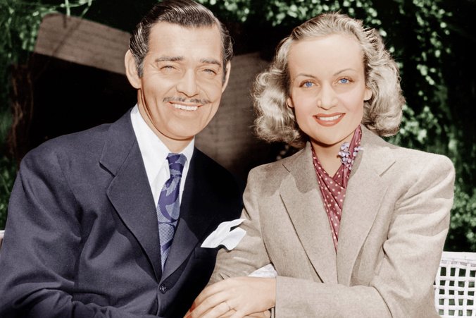 clark gable dan isterina carole lombard