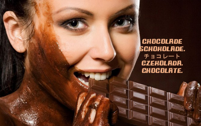 coklat perkataan universal digunakan seluruh dunia