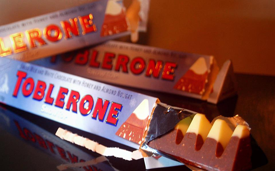 coklat toblerone