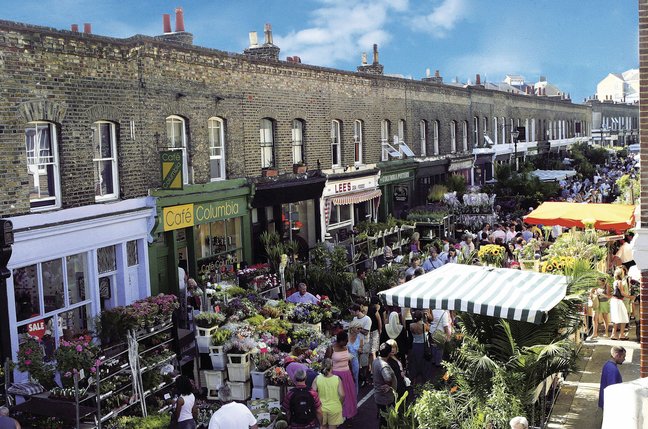 columbia road flower market