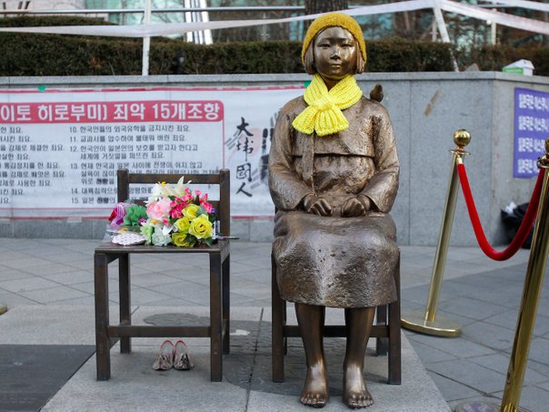 comfort women statue