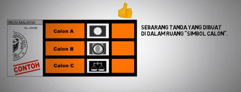 contoh undi ragu yang diterima 585