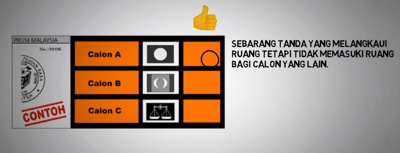 contoh undi ragu yang diterima 75