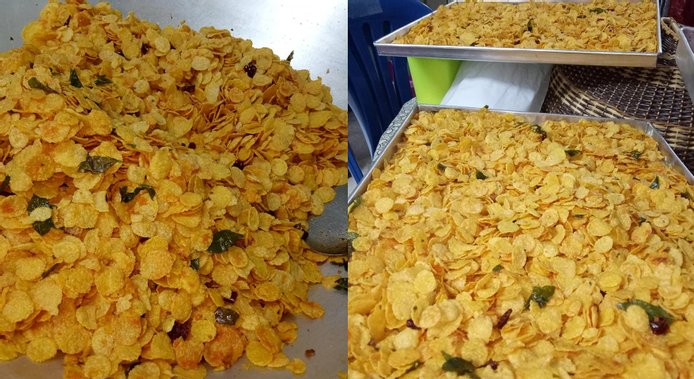 corn flakes telur masin 1