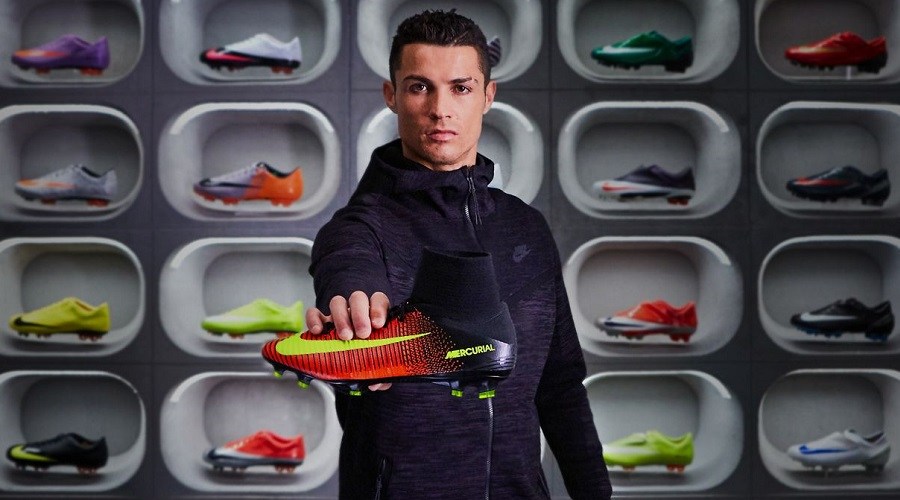 cristiano ronaldo dan nike