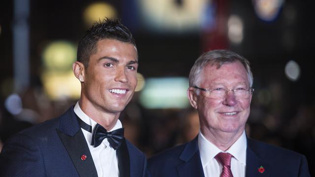 cristiano ronaldo dan sir alex ferguson 140