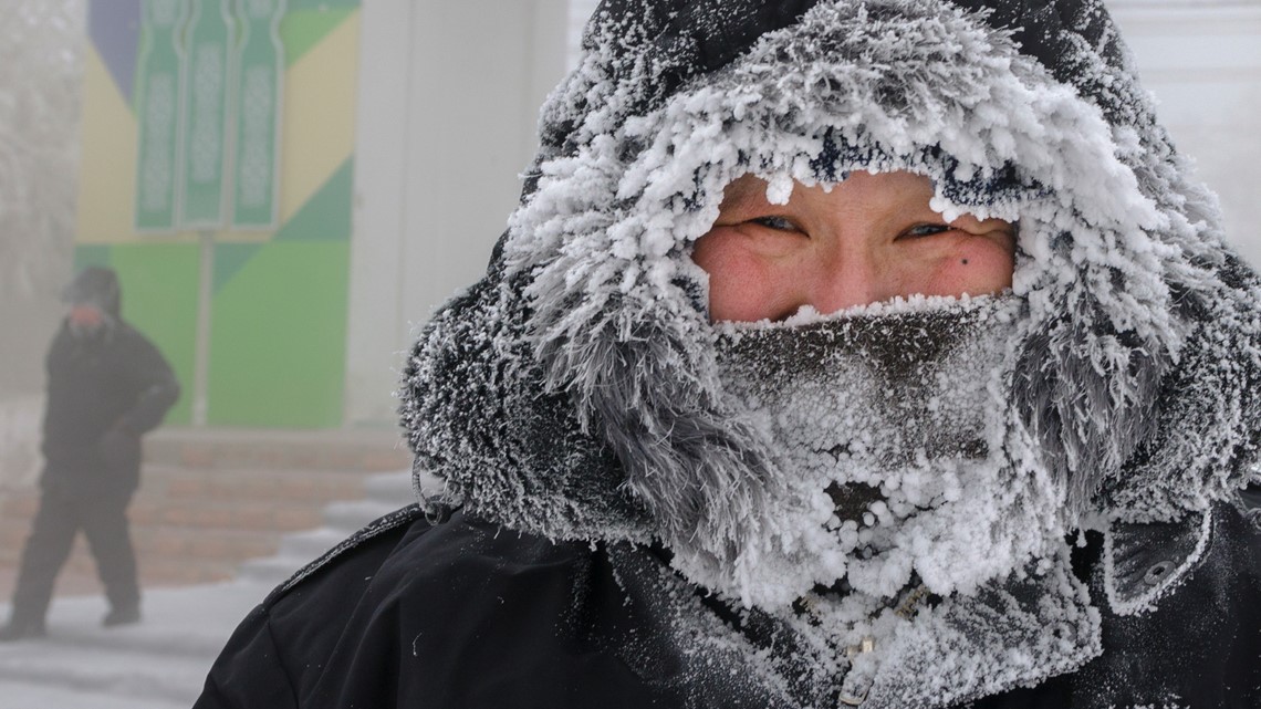 cuaca di siberia tersangat sejuk pada musim sejuk