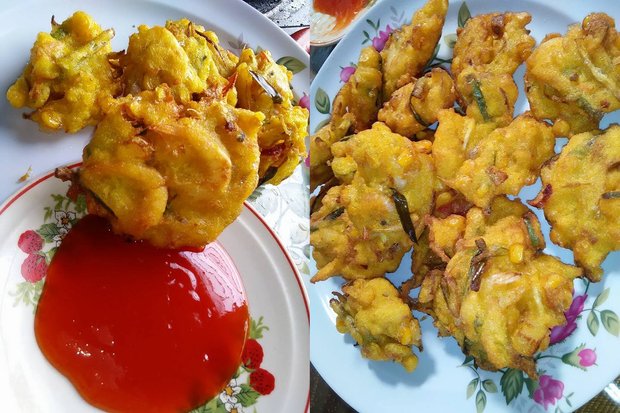 cucur udang jagung