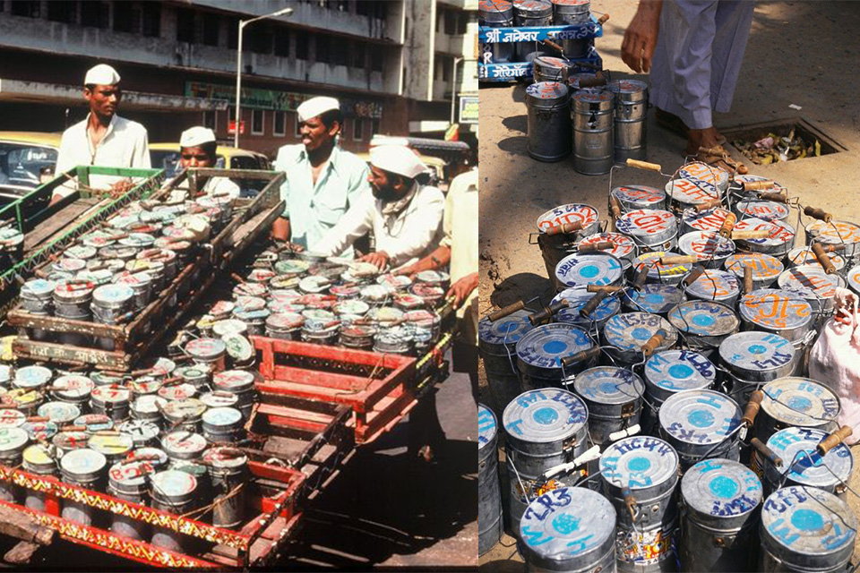 dabbawala tukang hantar makanan india