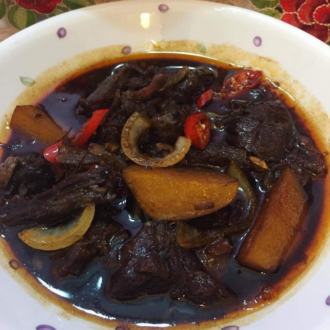 daging masak kicap simple