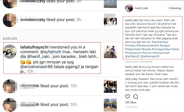 dah lama aku diam mari sini aku nak cakap suami anzalna nasir pula naik angin 2