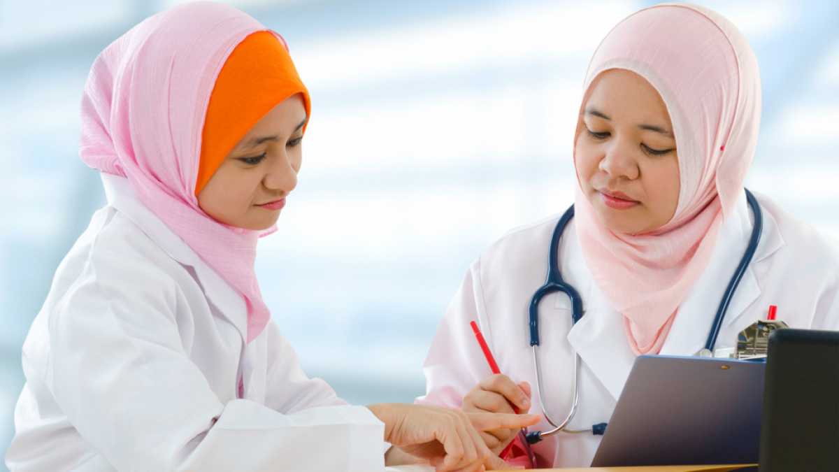 dapatkan nasihat doktor tentang tahap kesihatan anda