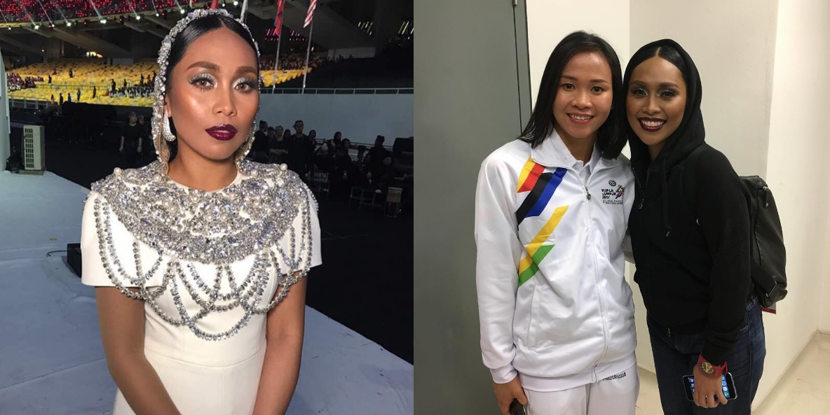 dayang nurfaizah komen isu lagu tema sukan sea kl2017 gagal beri impak