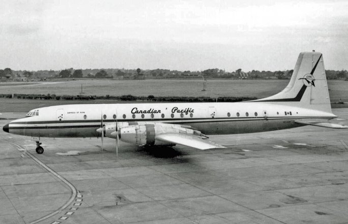 dc 4 canadian pacific air lines