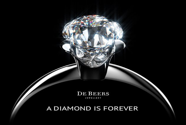 de beers diamond is forever