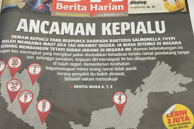 demam kepialu di malaysia