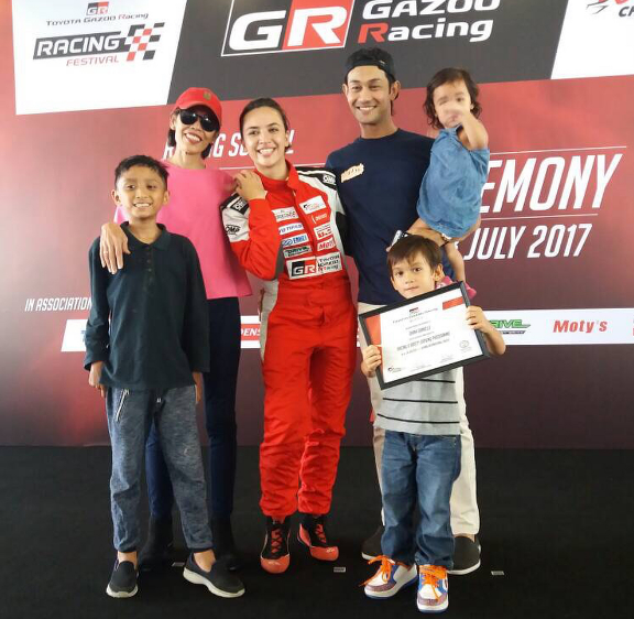 diana danielle tamat pengajian racing school bakal masuk litar 9